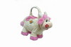 Сумочка TD30381Q big cream+rose pink cow+shoulder bag детск