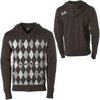 Sessions Argyle Full-Zip Hooded Sweatshirt