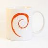 Кружка с логотипом Debian