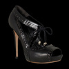 Alexander McQueen Cut out peep-toe shoes