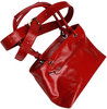 красная лаковая сумка