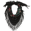 Gypsy Floral Tassle Square Scarf