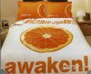 постельное белье с апельсинами