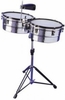 Stagg Proffesional Timbales with Stand and Cowbell