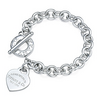 Tiffany Heart Toggle Bracelet