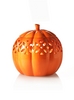 5.5 oz. Orange Pierced Pumpkin Figural Candle