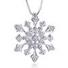 Sterling Silver Snowflake Pendant