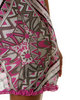 The Chiffon Printed Babydoll and Thong Set by Baby Phat