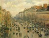 Подлинник "Boulevard Mountmartre in Paris" C.Pissaro