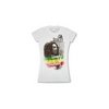 BigBoyMusic BOB MARLEY - Lively - White Extra Long Body T-shirt size Small