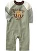 Raglan "Royal Crown University" One-Pieces for Baby
