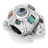 AUTH Nagara TURTLE Silver Bead fits Pandora