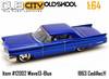 Dub City OldSkool 1963 Cadillac Blue