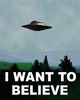 Постер «I want to believe»