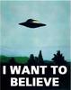 Постер «I want to believe»