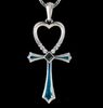 Кулон "Crystal Heart Ankh"