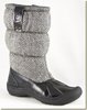 Sperry - Women's After Sail Black Patent / Tweed Rain Boots