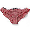 gingham cotton woven brief