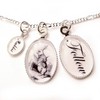 Alice in Wonderland silver NECKLACE