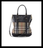 Burberry Bridle Check Tote Bag