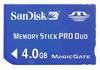 MS Pro Duo Card 4 Gb