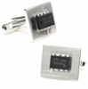 Запонки Integrated Circuit Sterling Cufflinks