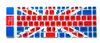 клавиатура с британским флагом
