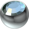 Titanium Threaded Jewelled Balls [XJB]