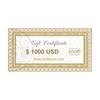 Online Gift Certificate[$1000]