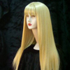 Silky Long Straight Mixed Blonde Cosplay Hair Wig