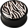 Zebra Print Ikon Plug