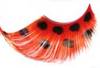 Lady Bug Red False Eyelashes