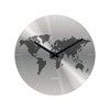 Часы Present Time Karlsson Wall clock Mega Disc Point Out The World aluminum 60cm diameter