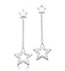 Star Link  drop earrings