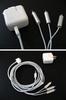 Набор для iPhone: Apple Component AV Cable + iPhone USB Power Adapter.