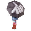 зонт который показывает фак дождю