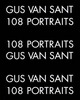 книга Gus Van Sant "108 Portraits"