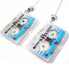 Mini Cassette Earrings