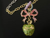 Apple Bow Pendant