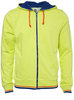 LIME GREEN TIPPED HOODY