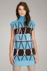 Lezy Bright Blue Sweater Dress