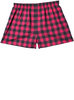 PINK/BLACK CHECK BOXER SHORT