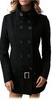 Классическое чёрное пальто