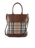 Burberry BRIDLE CHECK TOTE