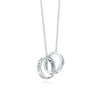 Tiffany 1837™ interlocking circles pendant in sterling silver, small