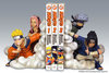 Naruto: Squad 7 Resin Bookends, Toynami