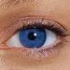 Синие контактные линзы