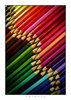 Большой набор цветных карандашей