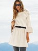 Victoria's Secret Lambswool belted tunic sweater