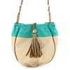 Melie Bianco Two-Tone Sling Across